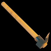 Молоток SANTOOL универсальный для плотницких работ с гвоздодером деревянная ручка 430г